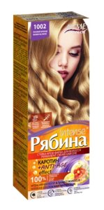 Фарба для волосся ACME COLOR Горобина №1002 Теплий блонд