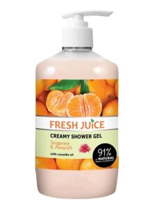 Крем-гель для душу Fresh Juice Tangerine & Awapuhi 750 мл