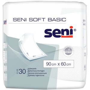 Пелюшки SENI SOFT BASIC 90х60см гігієнічні 30шт