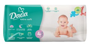 Підгузники Дада Dada Extra Soft 4 Maxi (7-18 кг), 46 шт