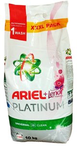 Пральний порошок Ariel Platinum + Lenor 10 кг