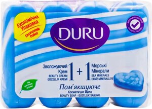 Туалетне мило Duru 1+1 Морські мінерали 4 х 80 г