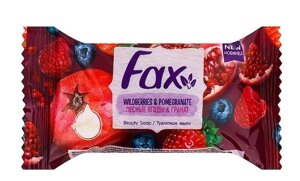 Туалетне мило "Лісові ягоди та гранат"Fax Wildberries & Pomegranate Beauty Soap 60g