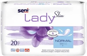 Прокладки урологічні Seni Lady Slim Normal 20шт 3 краплі