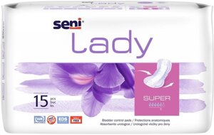 Прокладки урологічні Seni Lady Super 15шт 5 краплі