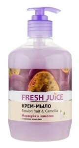 Рідке крем-мило Fresh Juice Маракуйя та камелія з олією камелії, 460 мл