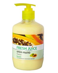 Рідке крем-мило Fresh Juice Papaya із зволожуючим молочком авокадо 460 мл