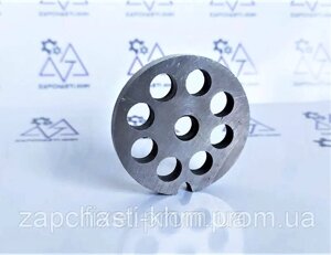 Решітка для м'ясорубки Zelmer, Bosch Zelmotor NR5. Отвори 9.5 мм. D=54 mm