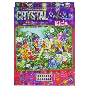 Набір вишивки алмазної мозаїки Crystal mosaic kids мозаїка 5d 28х22 см мозаїка з кристалів