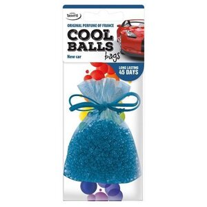 Ароматизатор на дзеркало мішечок Tasotti/серія "Cool Balls Bags"New Car (117106)