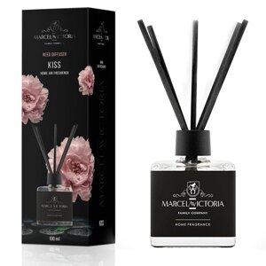 Ароматизатор рідкий для дому/офіса Tasotti "Reed diffuser" 100ml Kiss 24