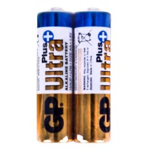 Батарейка GP ULTRA PLUS alkaline 1.5V 15AUPHM-2S2 лужна, LR6, аа (4891199103650)