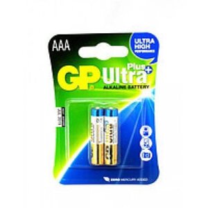 Батарейка GP ULTRA PLUS alkaline 1.5V 24AUP-U2 лужна, LR03 AUP, AAA (4891199100307)