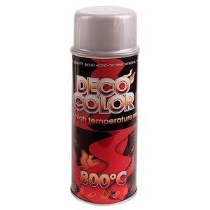 Deco Color Фарба аероз. 400ml/термостійка 800*С сріблястий