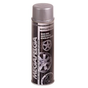 Deco Color Фарба аероз. 500ml Megafelga/для дисків сріблястий