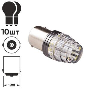 Лампа PULSO/габаритная/LED 1156/S25/BA15s/P21W/9SMD-2835/12v/7w/665lm white (LP-706656)