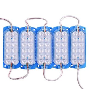 Стрічка Модуль 2835 Blue (12 led 12 V) 51362 (AG-MZ-2835-12-12 BL)