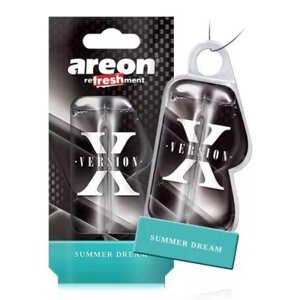 Освіжувач повітря рідкий листочок AREON "LIQUID" X-Version Summer Dream 8,5 мл (LCX06)