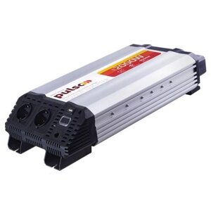 Перетворюва. напруги PULSO/IMU-2024/24V-220V/2000W/USB-5VDC2.0A/мод. хвиля/клемами (IMU-2024)