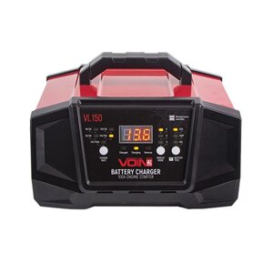 Пуско-зарядне устр-во VOIN VL-150 6&12V/2A-8A-15A/start-100A/8-180AHR/LCD-індик. (VL-150)