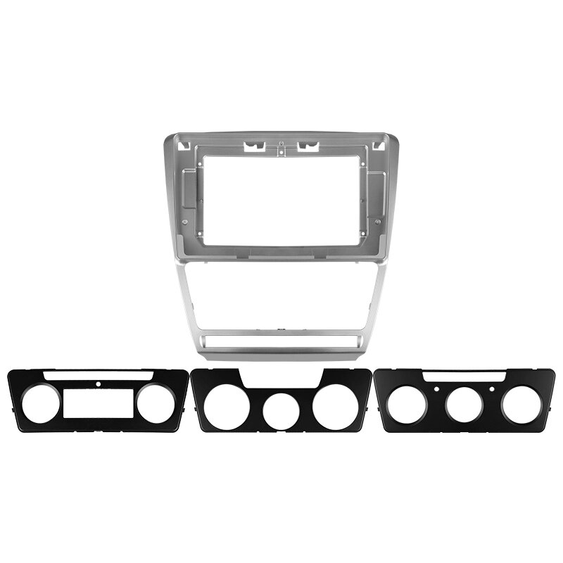 Перехідна рамка та набір проводів для Skoda Octavia 2 A5 2008-2013 від компанії Мега Звук - фото 1