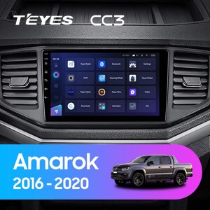 Штатна магнітола Teyes CC3 для Volkswagen Amarok 1 2016 - 2020 Android