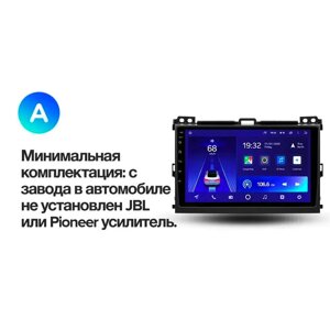 Штатна магнітола Teyes для Toyota Land Cruiser Prado 120 2004 - 2009 Android