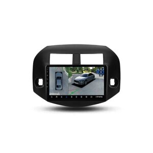 Штатна магнітола Teyes CC3 6+128G Wi-Fi+4G Круговий огляд 360° Toyota RAV4 3 XA30 2005 - 2013  Варіант F2 10"