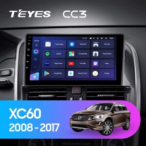 Штатна магнітола Teyes CC3 для Volvo XC60 2008 - 2017 Android