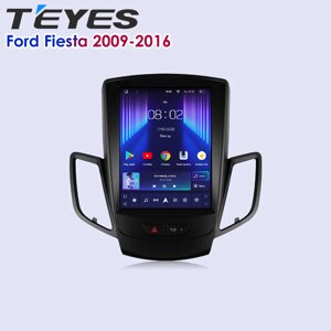 Штатна магнітола Teyes TPRO 2 для Ford Fiesta 2009-2016 (4+64 Gb) Tesla style