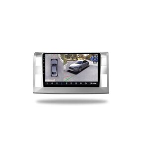 Штатна магнітола Teyes CC3 6+128G Wi-Fi+4G Круговий огляд 360° Toyota Previa, Estima 3 2006-2019