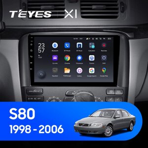 Штатна магнітола Teyes X1 для Volvo S80 1 1998 - 2006 Android