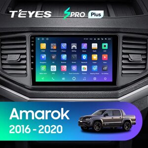 Штатна магнітола Teyes Spro Plus для Volkswagen Amarok 1 2016 - 2020 Android