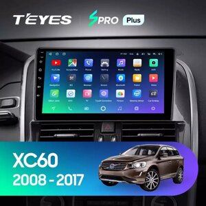 Штатна магнітола Teyes Spro Plus для Volvo XC60 2008 - 2017 Android