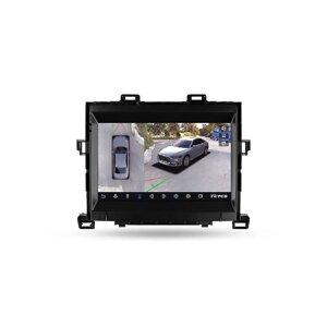 Штатна магнітола Teyes CC3 2k 6+128G Wi-Fi+4G Круговий огляд 360° Toyota Alphard H20 2008-2014