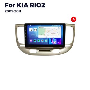 Штатна магнітола Kia Rio 2 (2005-2011) M95 (2/32 Гб), HD (1280x720) QLED, GPS