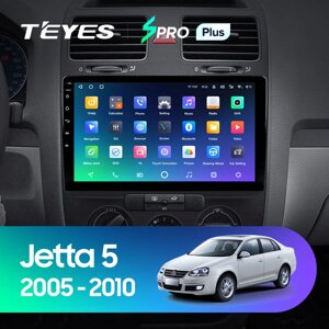 Штатна магнітола Teyes Spro Plus для Volkswagen Jetta 5 2005 - 2010 Android