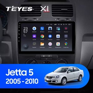 Штатна магнітола Teyes X1 для Volkswagen Jetta 5 2005 - 2010 Android