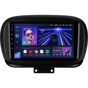 Штатна магнітола Teyes CC3 2k Круговий огляд 360° для Fiat 500X 2014 - 2020 Android