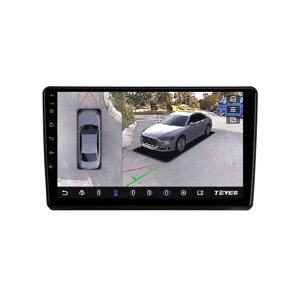 Штатна магнітола Teyes CC3 6+128G Wi-Fi+4G Круговий огляд 360° Hyundai Elantra 3 2003-2010