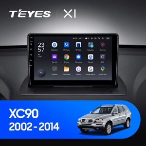 Штатна магнітола Teyes X1 для Volvo XC90 C 2002 - 2014 Android