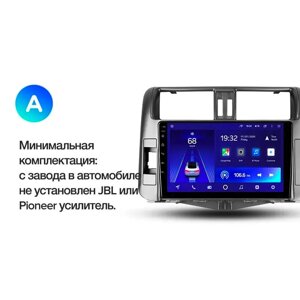 Штатна магнітола Teyes для Toyota Land Cruiser Prado 150 2009 - 2013 Android