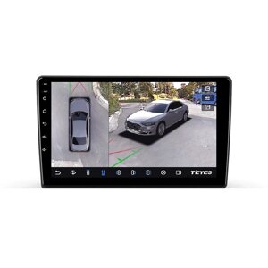 Штатна магнітола Teyes CC3 6+128G Wi-Fi+4G Круговий огляд 360° Kia Ceed 2006-2012