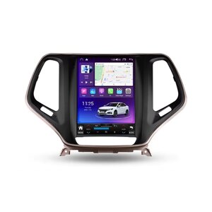 Штатна магнітола Makede для Jeep Cherokee 5 KL 2014-2018 — Tesla style, Android