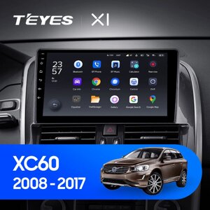 Штатна магнітола Teyes X1 для Volvo XC60  2008 - 2017 Android