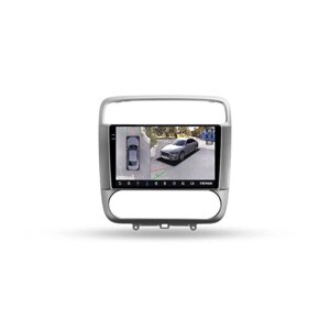 Штатна магнітола Teyes CC3 2k 6+128G Wi-Fi+4G Круговий огляд 360° Honda Stream 2000 - 2006