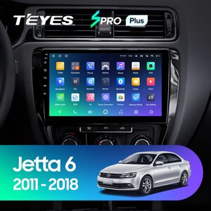 Штатна магнітола Teyes Spro Plus для Volkswagen Jetta 6 2011 - 2018 Android