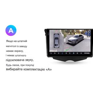 Штатна магнітола Teyes CC3 2k 6+128G Wi-Fi+4G Круговий огляд 360° Hyundai Veloster 2011-2017