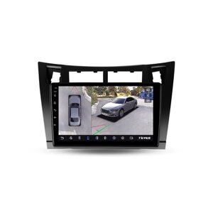 Штатна магнітола Teyes CC3 6+128G Wi-Fi+4G Круговий огляд 360° Toyota Yaris XP90 2005-2012