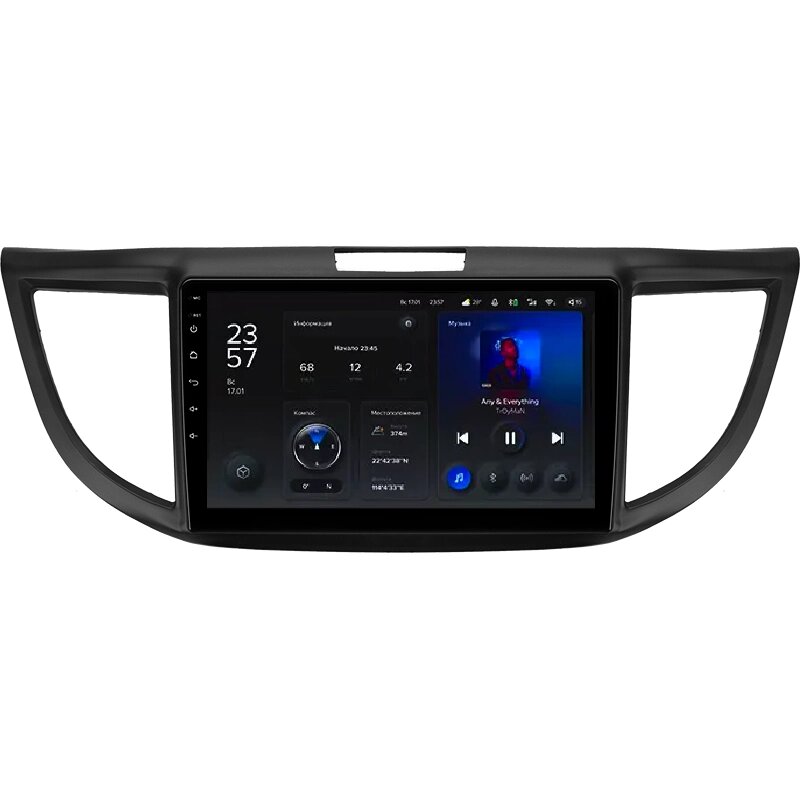 Штатна магнітола для Honda CR-V 4 2011 - 2018 Android X1 2+32G Wi-Fi + 4G Варіант A від компанії Мега Звук - фото 1